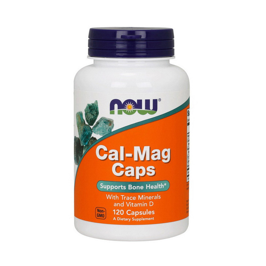 Комплекс мультимінералів Now Foods CAL-MAG CAPS 120 капсул