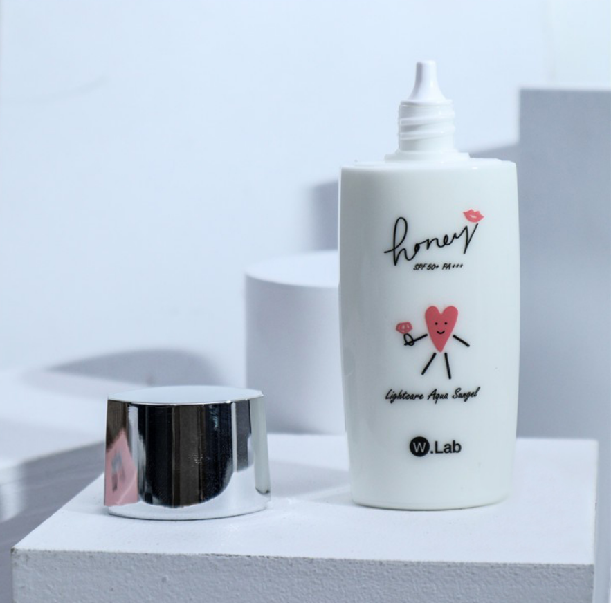 W.lab Laghtcare Aqua Sungel Сонцезахисний крем-гель SPF50+Pa+++50ml, фото 1