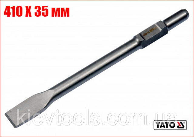 Купить Зубило для перфоратора HEX 410 X 35 мм YATO YT-47377, цена 467. ...