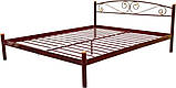 Металеве ліжко "Вероніка" Метал — дизайн, фото 2