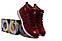 Зимові чоловічі кросівки Adidas Ultra Boost Red (Замша), фото 2