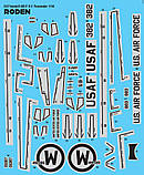 Пластикова модель 1/144 Roden 337 американський бомбардувальник Convair B-36B-36D/F/H/J "Миротворець", фото 3