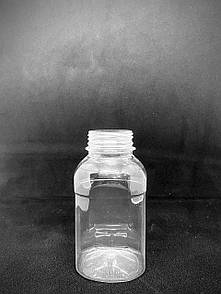 Пляшка пет 280 мл з горловиною 38 мм (квадрат)