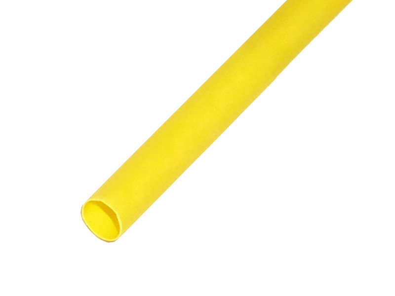 Термозбіжна трубка Ø 8 мм 1 м жовтий