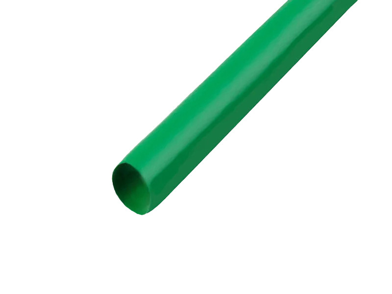 Термозбіжна трубка Ø 6 мм 1 м зелений