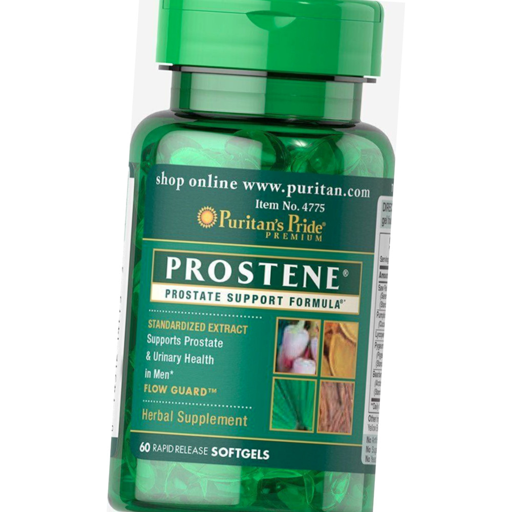 Вітаміни для здоров'я простати Puritan's Pride Prostene 60 капсул