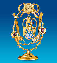 Настільний годинник Сваровскі Ангел AR-1357. Великодні сувеніри