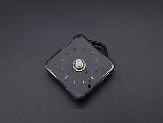 Механізм годинниковий без стрілок для настінного годинника розміром, шток 12 мм, довжина різьби 6 мм, безшумна робота