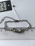 Срібний браслет, розмір 22 см НОВИЙ, фото 2