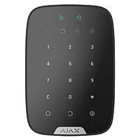 Ajax KeyPad Plus беспроводная клавиатура с поддержкой защищенных бесконтактных карт и брелоков черная