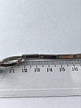 Срібний браслет, розмір 18,4 см НОВИЙ, фото 3