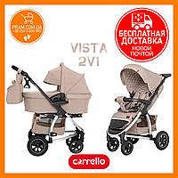 CARRELLO VISTA AIR CRL-6506 універсальна коляска 2 в 1 Stone Beige