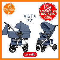 CARRELLO VISTA AIR CRL-6506 універсальна коляска 2 в 1 Denim Blue