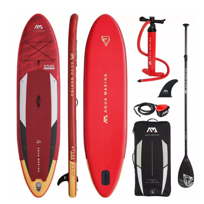 Сапборд Aqua Marina Atlas Advanced 12'0 2021 — надувна дошка для САП серфінгу, sup board