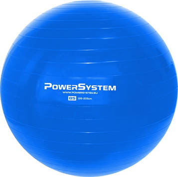 М'яч для фітнесу і гімнастики Power System PS-4018 85 cm Blue