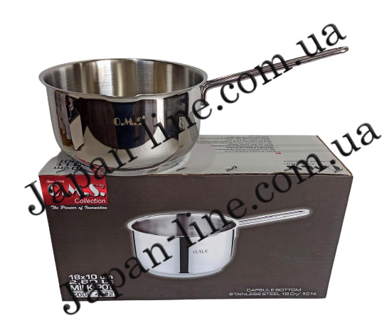 Ківш з носиком. (18 см х 10 см) OMS 4002-18-2,0л без кришки