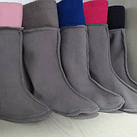 Утеплювач вставка,вкладиш,панчіх в дитячі гумові чоботи 23р.-35р. з флісовим відворотом