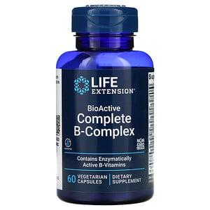 Повний біоактивний комплекс вітамінів B (Complete B-Commplex) Life Extension 60 рослинних капсул