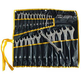 Набір ключів комбінованих CRV Сталь 48034, 12 шт. в чохлі