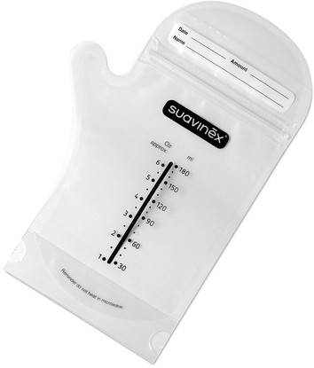 Мішочок для зберігання молока, 180мл, Suavinex, фото 1