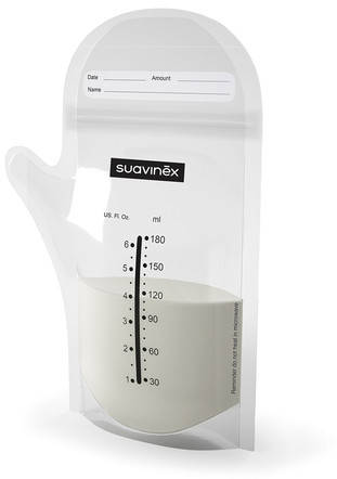 Мішочок для зберігання молока, 180мл, Suavinex, фото 2