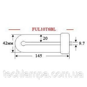 Лампа інсектицидна FUL10T6BL