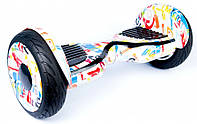 Гироскутер гироборд 10.5 дюймов с самобалансом Оригинал Smart Balance Wheel Граффити