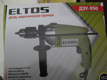Дриль електрична Eltos ДЕУ-950, фото 2