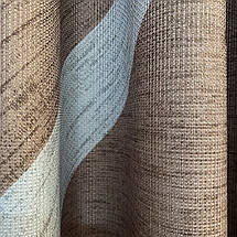 Комплект готових штор Панно Коричневий, фото 4