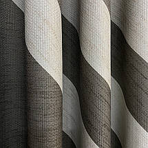 Комплект готових штор Панно Графіт, фото 3