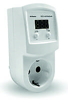 Пристрій контролю напруги УКН-16р розетка(прал.машина,холод-к)2,5кВт HS ELECTRO ( ГАРАНТІЯ 5 РОКІВ)
