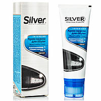 Крем-краска для обуви SILVER INTENSIVE 75ml, чёрная