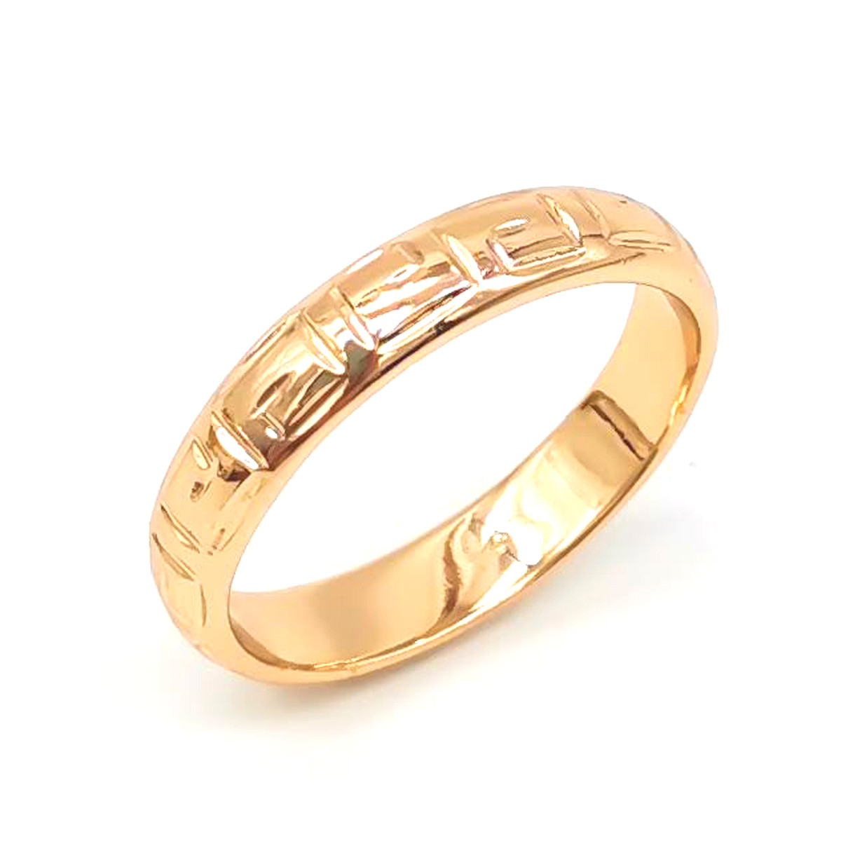 Обручне кільце Xuping з медичного золота, позолота 18K, 11943