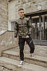 Чоловіча куртка бомбер камуфляжний з манжетами весна осінь Розміри: S, М, L, ХL, XXL, фото 7