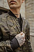 Чоловіча куртка бомбер камуфляжний з манжетами весна осінь Розміри: S, М, L, ХL, XXL, фото 8
