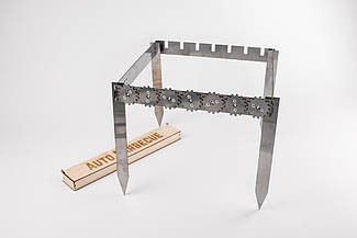 Мангал обертовий з приводом (авто мангал) для готування