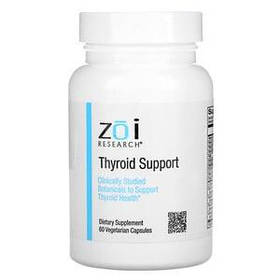 Добавка для щитовидної залози (Thyroid Support) ZOI Research 60 капсул вегетаріанських