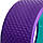 Колесо-кільце для йоги масажне FI-2436 Fit Wheel Yoga (EVA, PP, р-р 33х14см, фіолетовий), фото 4