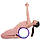 Колесо-кільце для йоги масажне FI-2436 Fit Wheel Yoga (EVA, PP, р-р 33х14см, фіолетовий), фото 7