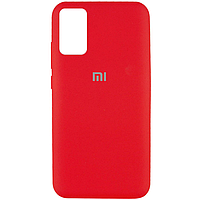 Силиконовый чехол Silicone Cover на телефон Xiaomi Poco M3 / Сяоми Поко М3 Красный