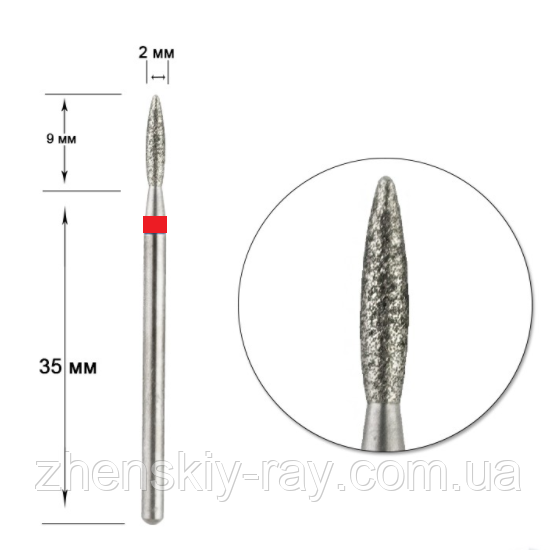Насадка алмазна 102к-021мм
