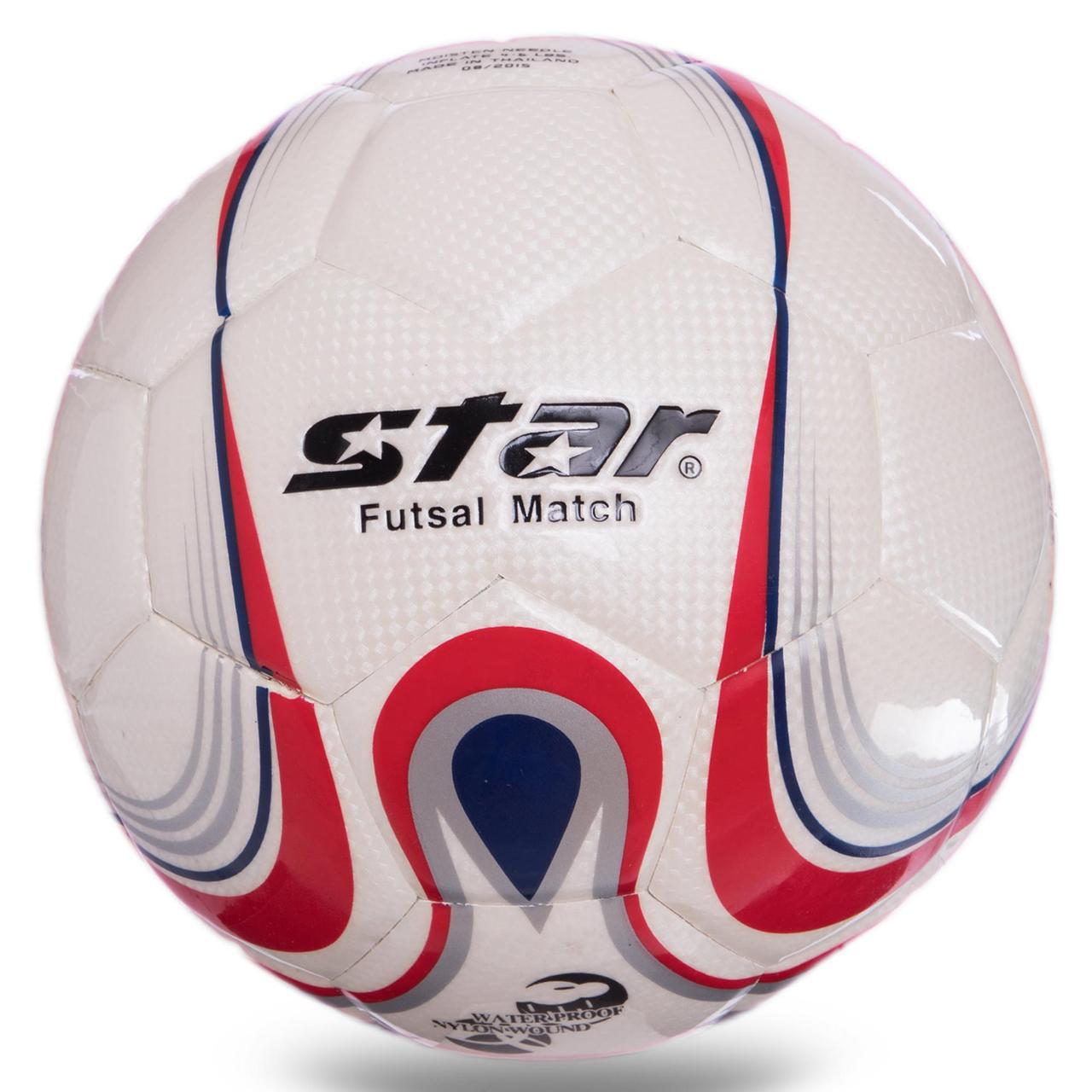 М'яч для футзалу №4 Клеєний-PU STAR JMU1635-1 (кольори в асортименті)