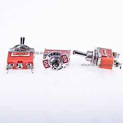 Тумблер 3 полюси, 3 конт. 1122, ON-OFF-ON, АСКО-УКРЕМ