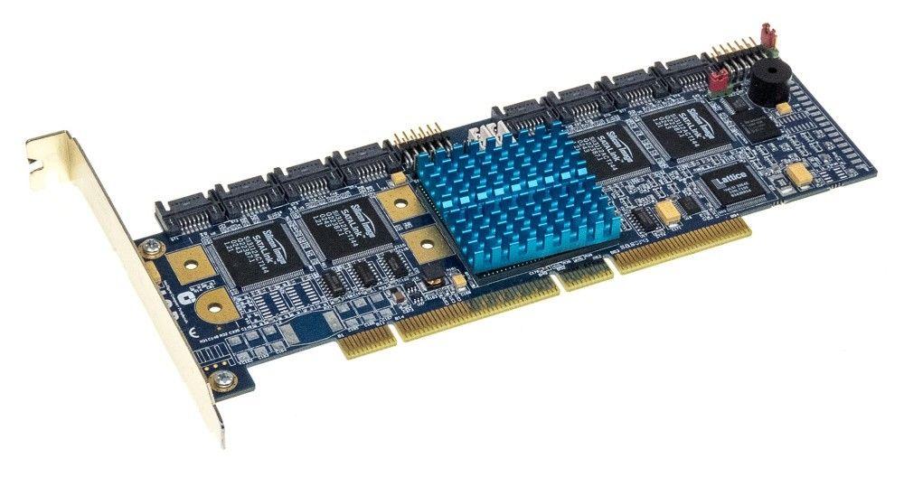 Контролер ICP vortex GDT8586RZ, 8X SATA RAID PCI-X, бу