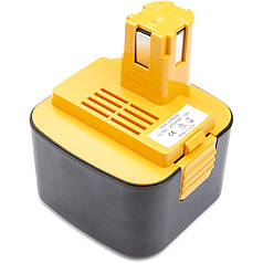 Акумулятор PowerPlant для дамських сумочок та електроінструментів PANASONIC 12V 2.5 Ah Ni-MH (EY9200)