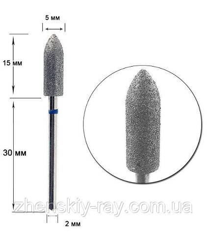 Насадка алмазна 104с-050 мм