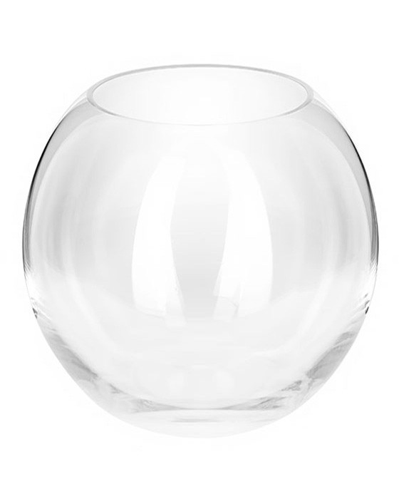 Ваза шар, АКВАРІУМ, d 22 см, h 19 см, 5,5 л. mzX006 MAZHURA, фото 1