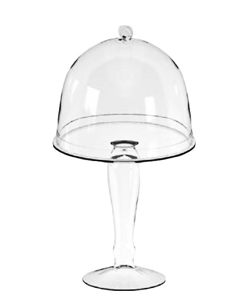 Тортівниця підставка з кришкою CANDY BAR, d 30 см, h 53,5 см mzV012 MAZHURA