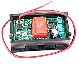 Вольтметр змінної напруги 75~300 В корпусі ЗЕЛЕНИЙ, фото 3