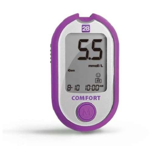 АКЦІЯ! Глюкометр 2B Comfort + 110 тест-смужок
